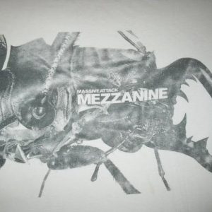 1998 MASSIVE ATTACK MEZZANINE TOUR VINTAGE T-SHIRT
