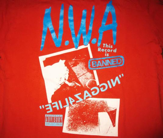 1991 NWA NIGGAZ4LIFE VINTAGE LONG SLEEVE T-SHIRT