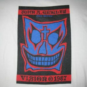 VISION STREET WEAR JOHN GRIGLEY VINTAGE SHIRT