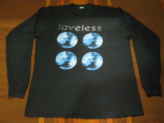 1991 MY BLOODY VALENTINE LOVELESS VINTAGE T-SHIRT BLACK | Defunkd