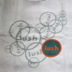 1992 LUSH SPOOKY AUSTRALIAN TOUR VINTAGE TSHIRT SHOEGAZE 4AD