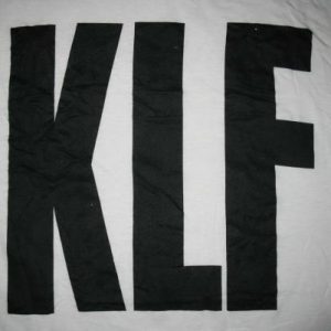 1990 THE KLF CHILL OUT ERA VINTAGE T-SHIRT
