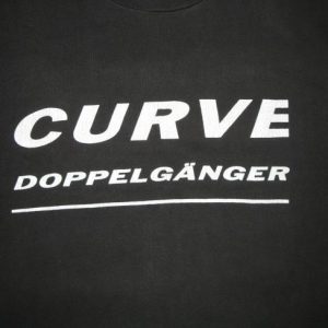 1992 CURVE DOPPELGANGER US TOUR VINTAGE T-SHIRT SHOEGAZE