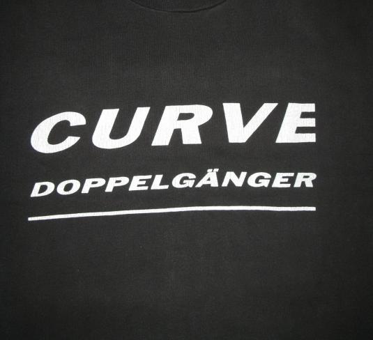 1992 CURVE DOPPELGANGER US TOUR VINTAGE T-SHIRT SHOEGAZE