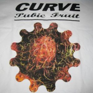 1992 CURVE PUBIC FRUIT VINTAGE T-SHIRT SHOEGAZE