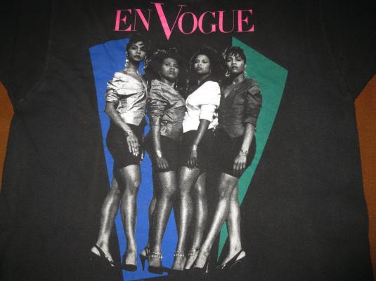 EN VOGUE Funky Divas vintage Tシャツ 90s En Vogue Funky Divas 1992 R&B Promo t-shirt Large – The