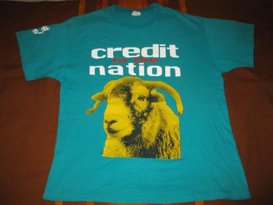 1994 CREDIT TO THE NATION TEENAGE SENSATION VINTAGE T-SHIRT