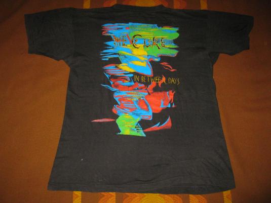 1988 THE CURE IN BETWEEN DAYS VINTAGE T-SHIRT GOTH | Defunkd