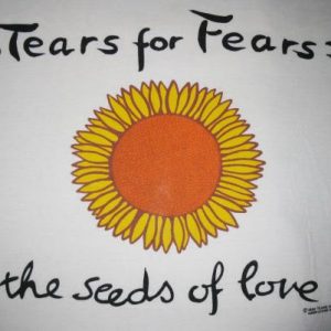 1990 TEARS FOR FEARS SEEDS OF LOVE VINTAGE T-SHIRT
