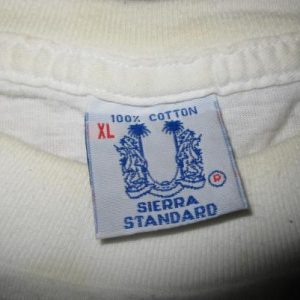 80s MOVING TARGETS BURNING IN WATER VINTAGE T-SHIRT