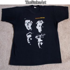 Vtg 1986 Depeche Mode Black Celebration Tour T-shirt