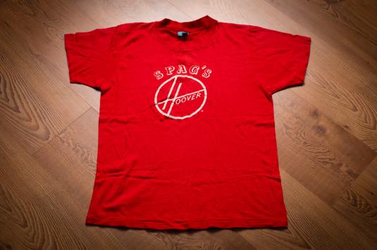 SPAG'S Hoover Logo T-Shirt, Vacuum Cleaner Company, 80s