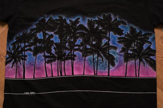 St. Thomas Sunset T-Shirt, Palm Trees, US Virgin Islands