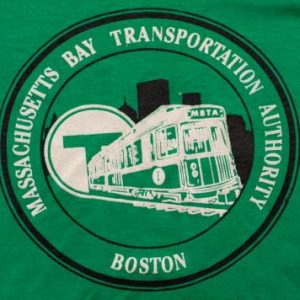 Massachusetts Bay Transportation Authority Boston T-Shirt