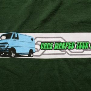 1998 Vans Warped Tour 98 T-Shirt, Skater Punk Graphic Tee