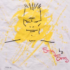 Sting Hard Rock Cafe T-Shirt Signature Series XII The Police