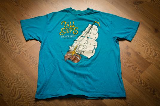Tall Ships Boston T-Shirt, Milk St Lounge & Galley, Harbor