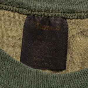 Rothco Camo T-Shirt, Thin 50/50 Tee, 80s Military Camouflage