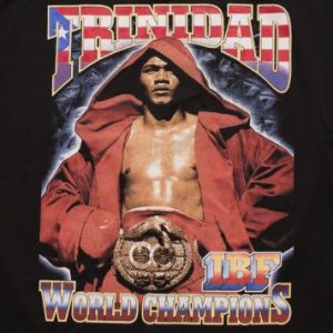 Felix Tito Trinidad T-shirt, IBF Boxing Champion Puerto Rico