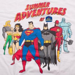 DC Comics Best Western T-Shirt Superman Batman Wonder Woman