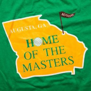 Vintage 90s Augusta, GA Home of the Masters Golf T-Shirt