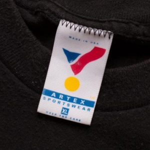 Vintage 90s Pittsburgh Steelers Angry Football Logo T-Shirt