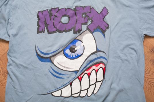 Vintage 90s NOFX Mons Tour 1994 T-Shirt, Skater Punk Rock