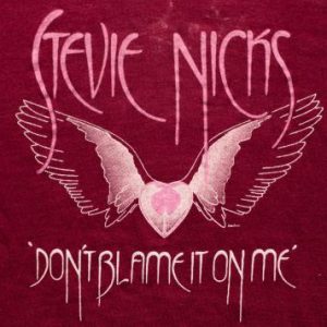 1983 Stevie Nicks Wild Heart T-Shirt, Vtg 80s, Screen Stars