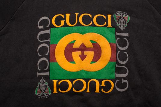 Vintage 1990s Bootleg Gucci Logo Shirt - Vintage & Classic Tee