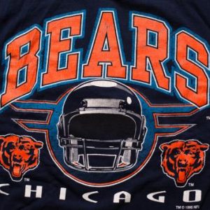 Chicago Bears T-Shirt, Vintage 90s, NFL Team Apparel, Logo 7