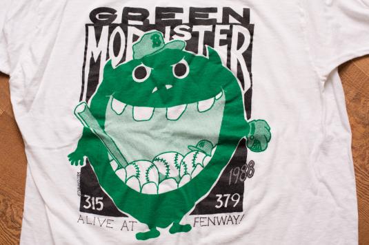 1988 Green Monster Fenway Park T-Shirt, Boston Red Sox