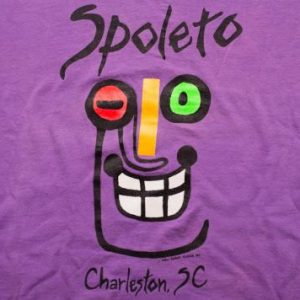 Spoleto Festival T-Shirt 80s Charleston SC Art & Music Event