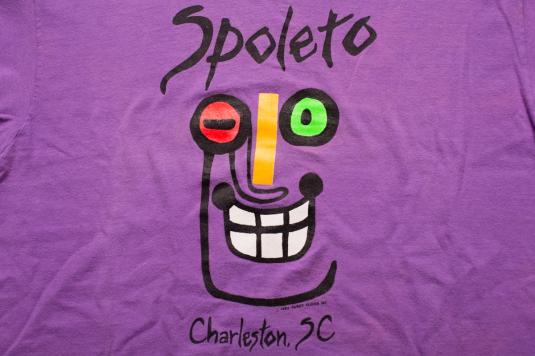 Spoleto Festival T-Shirt 80s Charleston SC Art & Music Event