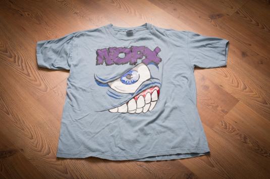 Vintage 90s NOFX Mons Tour 1994 T-Shirt, Skater Punk Rock