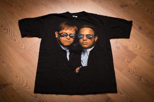 Elton John & Billy Joel Concert T-Shirt Spring 1995 Tour 90s