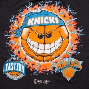 Vintage 90s New York Knicks Graphic T-Shirt, Hip Hop Bandana
