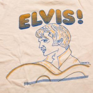Vintage 70s ELVIS! with Guitar T-Shirt, '68 Comeback Special
