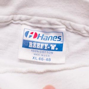 Hard Rock Cafe New York T-Shirt, NY Logo, Hanes Beefy-T
