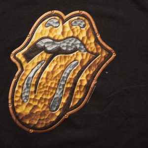 Vintage 1997 Rolling Stones Bridges to Babylon Tour T-Shirt