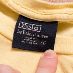 Vintage 90s Ralph Lauren Sport Beach Polo Bear w/Hat T-Shirt