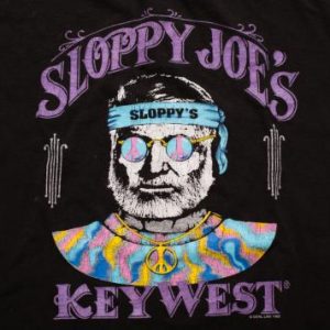 Sloppy Joe's Bar T-Shirt, Ernest Hemingway, Halloween 1993