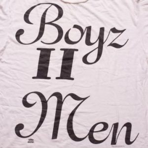 1992 Boyz II Men T-Shirt CooleyHighHarmony BIV Entertainment