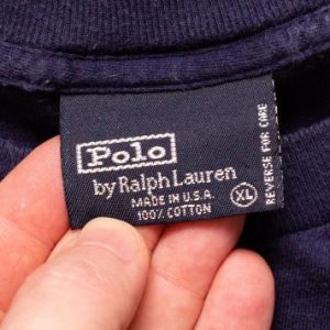 Ralph Lauren Polo Bear T-Shirt, XL, Polo Player, Vintage 90s