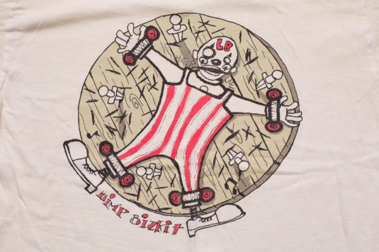 Limp Bizkit Three Dollar Bill Y'all Clown Wheel T-Shirt, 90s | Defunkd