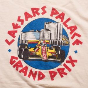 Caesars Palace Grand Prix T-Shirt, Datsun F1 Racing, Casino