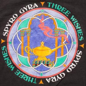 Spyro Gyra Three Wishes T-Shirt, Jazz Album Art, Vintage 90s