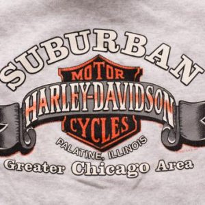 Harley-Davidson Suburban Hoodie Sweatshirt, Chicago