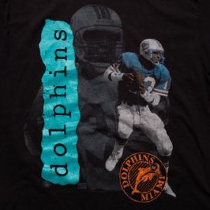 1987 Dan Marino Miami Dolphins T-Shirt, NFL Quarterterback