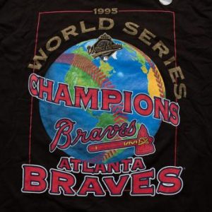 Atlanta Braves 1995 World Series Champions Starter T-Shirt