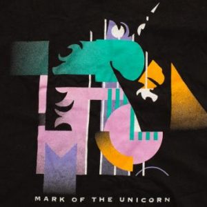Mark of the Unicorn T-Shirt MOTU Abstract Logo Vintage 1990s